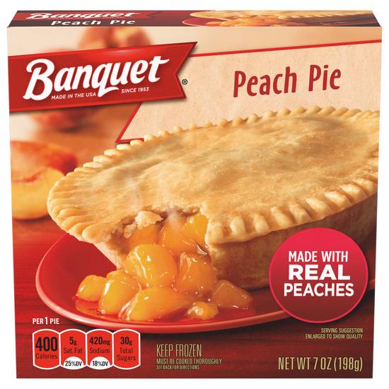 Banquet Peach Pie
