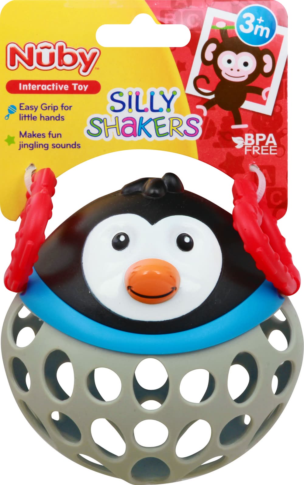 Nuby 3+ Months Silly Shakers Interactive Toy