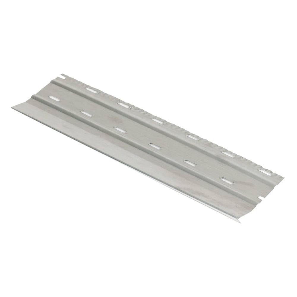 Amerimax 3-in x 120-in Unpainted Aluminum Starter Strip Metal Siding Trim | 5428000120