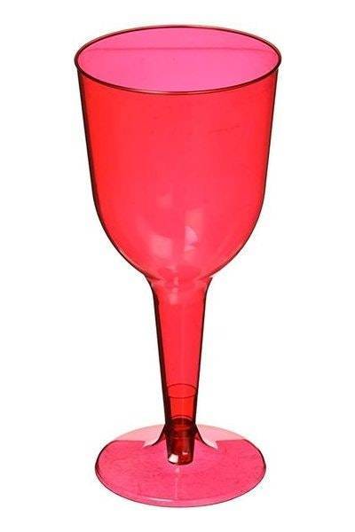 Amscan Plastic Wine Glass (20x counts)