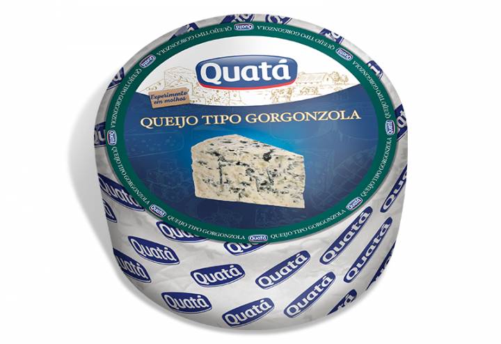 Quatá Queijo tipo gorgonzola (Embalagem: 3kg aprox)