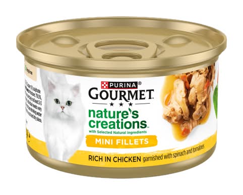 Gourmet Nature's Creations Rich in Chicken Cat Food (85g)