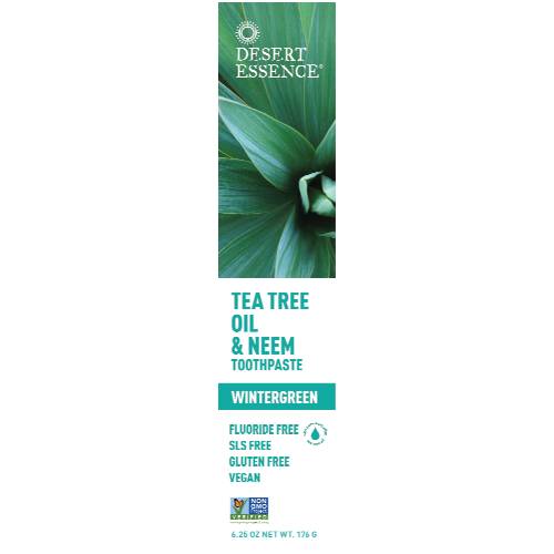 Desert Essence Tea Tree Oil & Neem Toothpaste