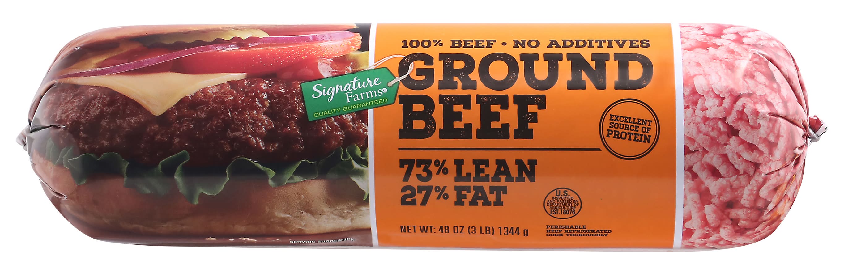 Signature Farms Ground Beef (48 oz)
