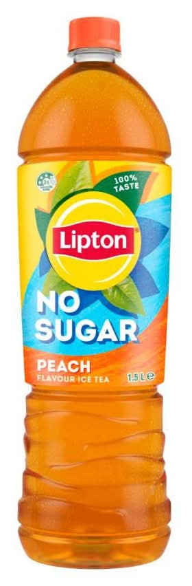 Lipton No Sugar Ice Tea Drink, Peach (1.5L)
