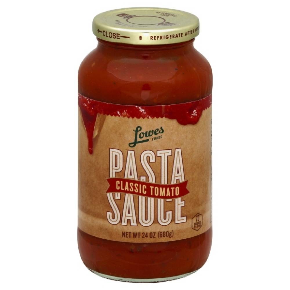 Lowes Foods Classic Tomato Pasta Sauce (24 oz)