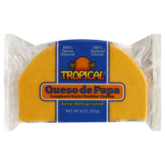 Tropical Longhorn Style Cheddar Cheese