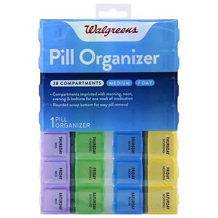 Walgreens Standard 7-day Pill Organizer
