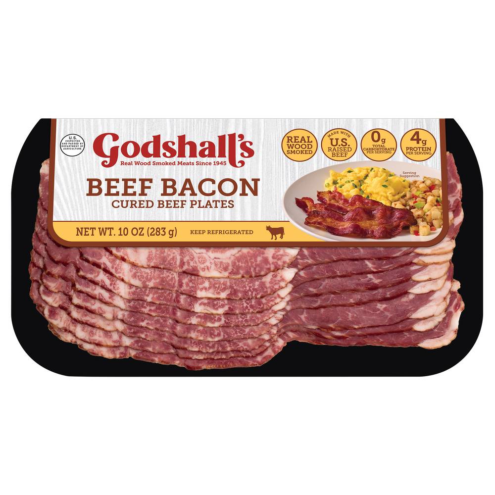 Godshall's Real Wood Smoked Beef Bacon (10 oz)