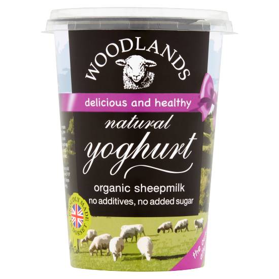 Woodlands Organic Sheepmilk Natural Yoghurt