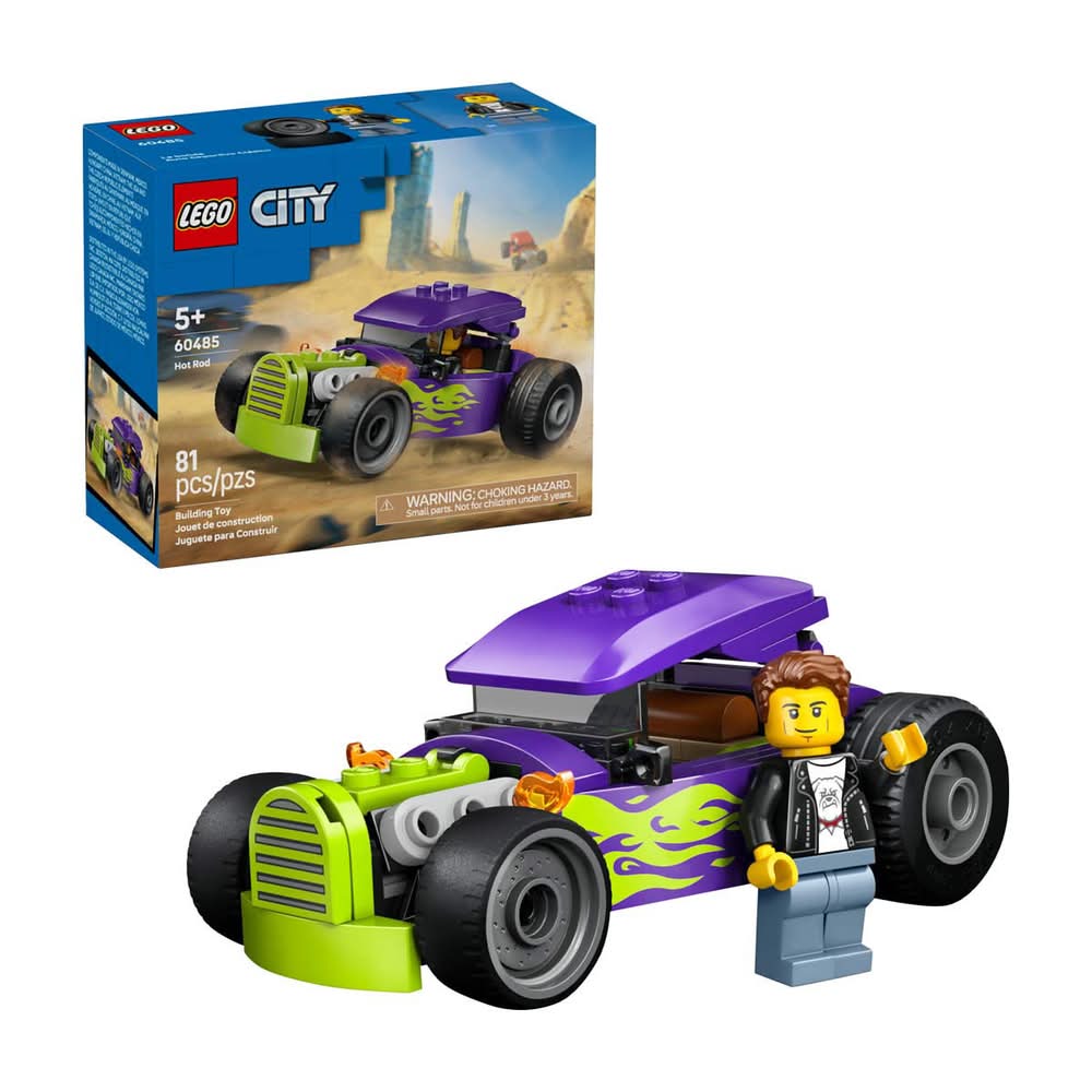 LEGO City Sports Car Supercar Toy Vehicle Set 5y+, Assorted (109 ct)