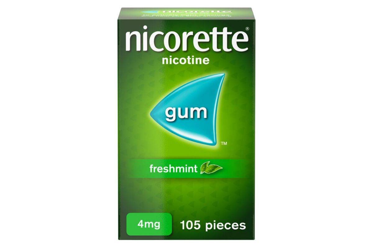 Nicorette Freshmint 4mg Nicotine Gum 105 pieces