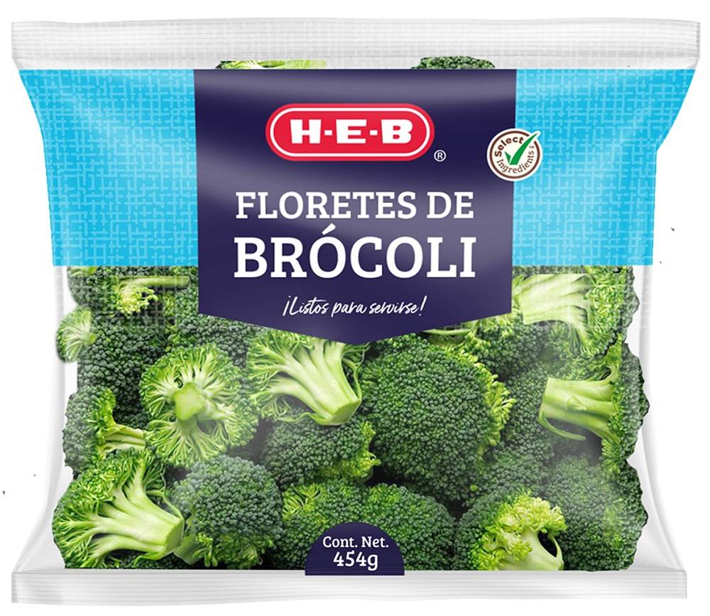 HEB floretes de brócoli