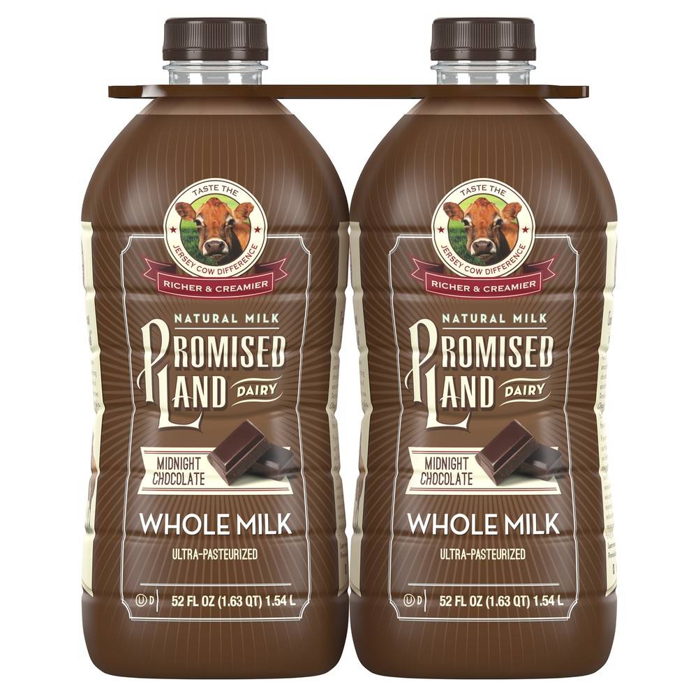 Promised Land Dairy Chocolate Whole Milk (2 x 52 fl oz)