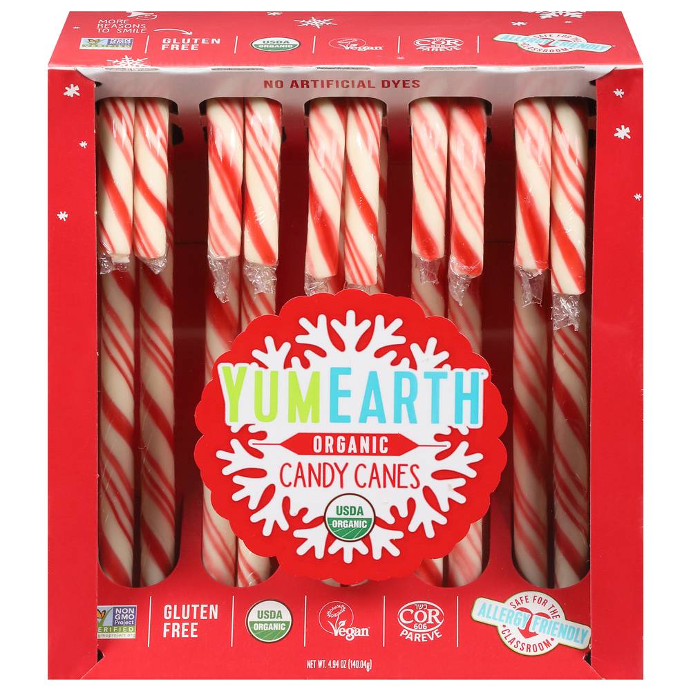 YumEarth Organic Candy Canes (5 oz)