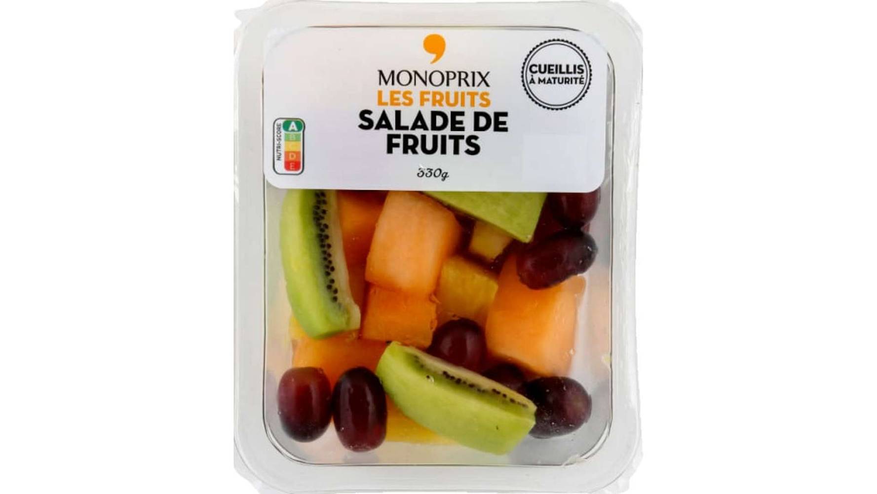 Monoprix Ananas Melon Kiwi Raisin 300g