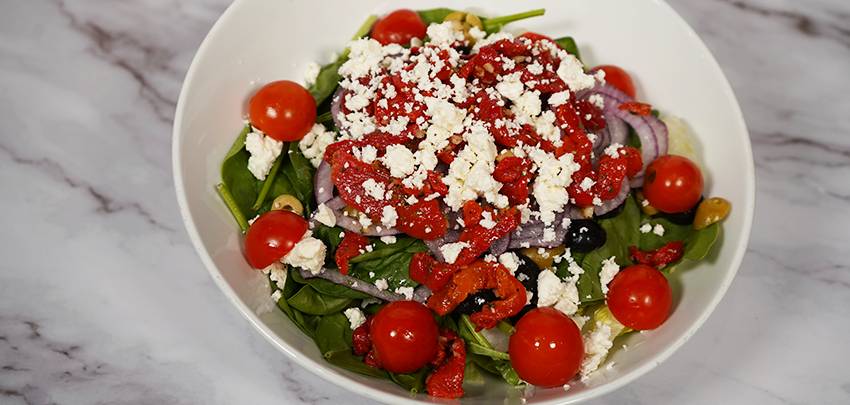 Greek Mediterranean Salad - Greek Mediterranean Salad