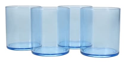 Splash Of Color Tumbler Set 4-Pack 12oz Blue