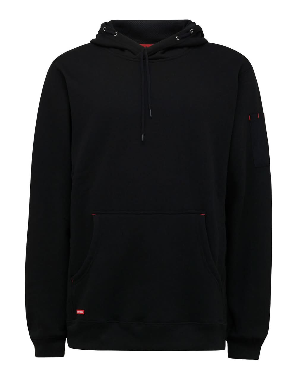 Hard Yakka Black Brushed Fleece Hoodie - Size L