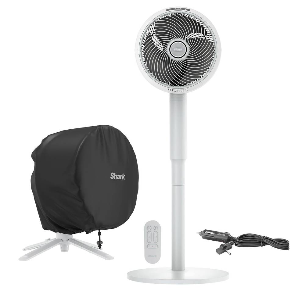 Shark Tabletop-Indoor & Outdoor Portable Oscillating Fan With Remote