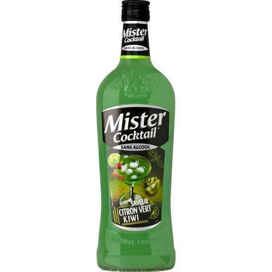 Cocktail sans alcool citron vert et kiwi - mister cocktail - 75cl