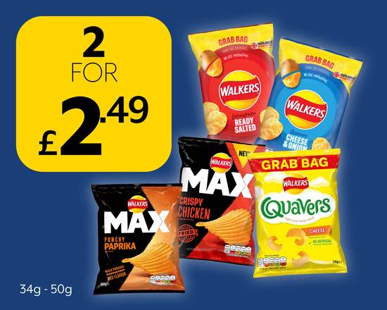 Walkers 2 for £2.49