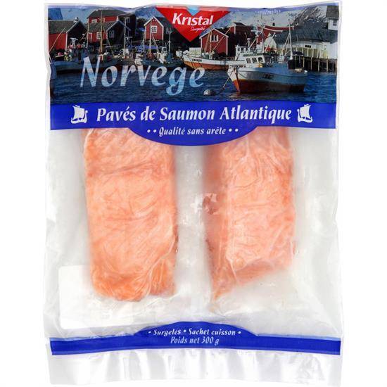 Kristal - Pavés de saumon atlantique (2 pièces)