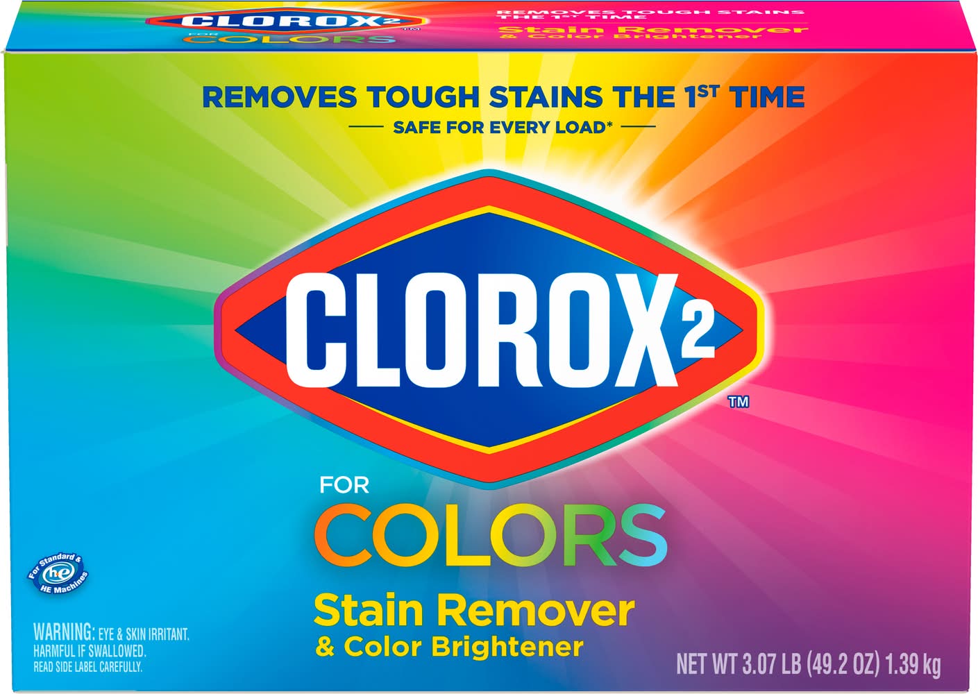 Clorox For Colors Stain Remover & Color Brightener (49.2 oz)