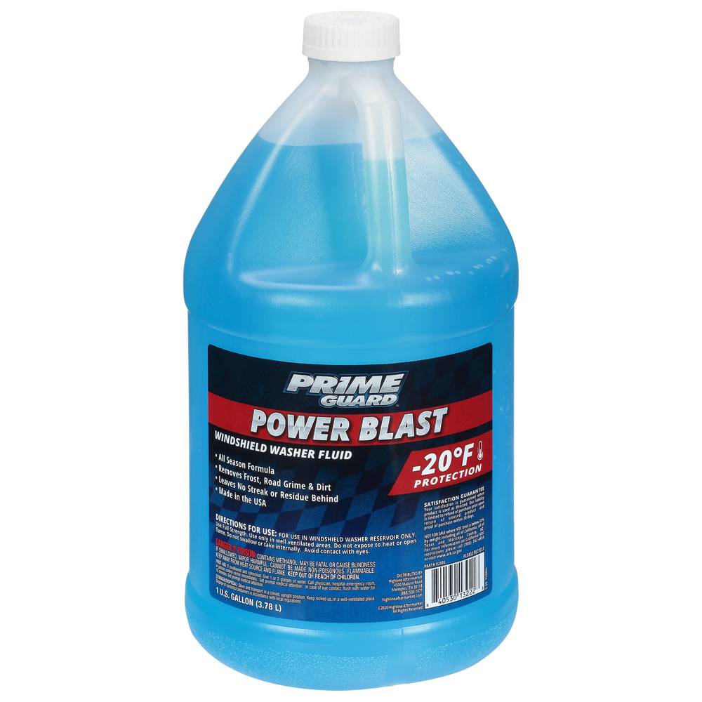 Prime Guard Power Blast Windshield Washer Fluid (1 gal)