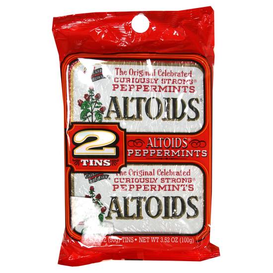 Altoids Curiously Strong Peppermint Sugar Mints (2 ct)