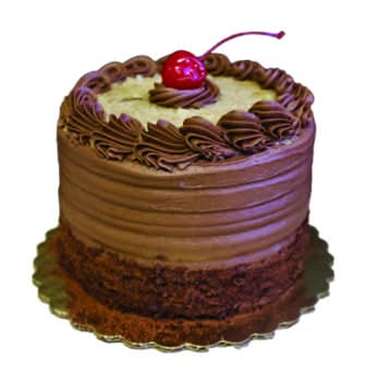 Bakery Cake 5 Inch German Chocolate - Each