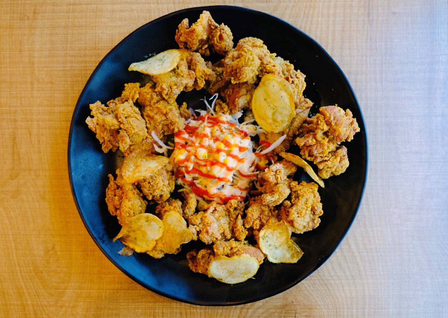 Boneless Fried Chicken Lunch Set 순살 후라이드 치킨 런치 세트