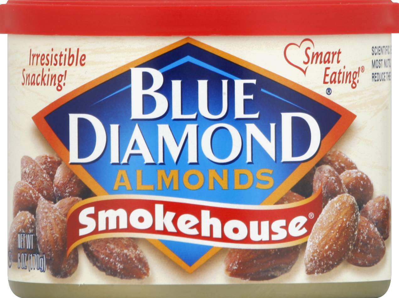 Blue Diamond Almonds, Smokehouse (6 oz)