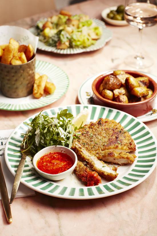NEW Pollo Milanese with Chips