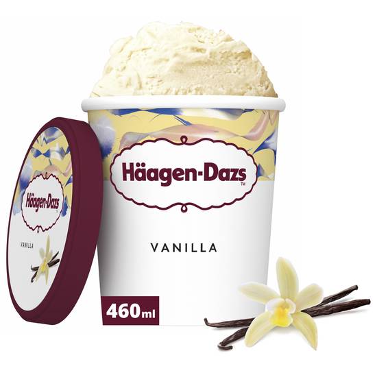 Häagen-Dazs - Crème glacée vanille en pot