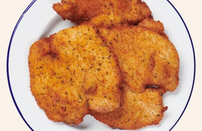 Handmade Chicken Schnitzel