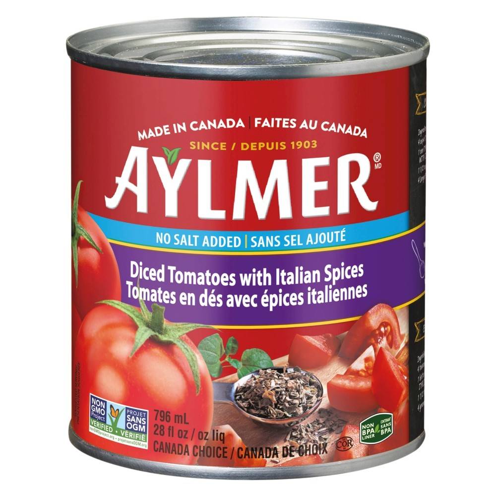 Aylmer Diced Tomatoes With Italian Spices Delivery Near Me Order