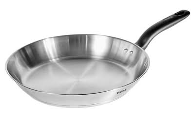 T-Fal Simply Cook Stainless Steel Fry Pan, 12.5 in