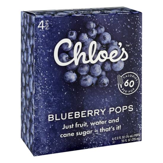 Chloe's Blueberry Pops