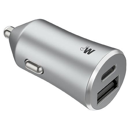 Just Wireless Car Charger 18w-dual a & C Ports