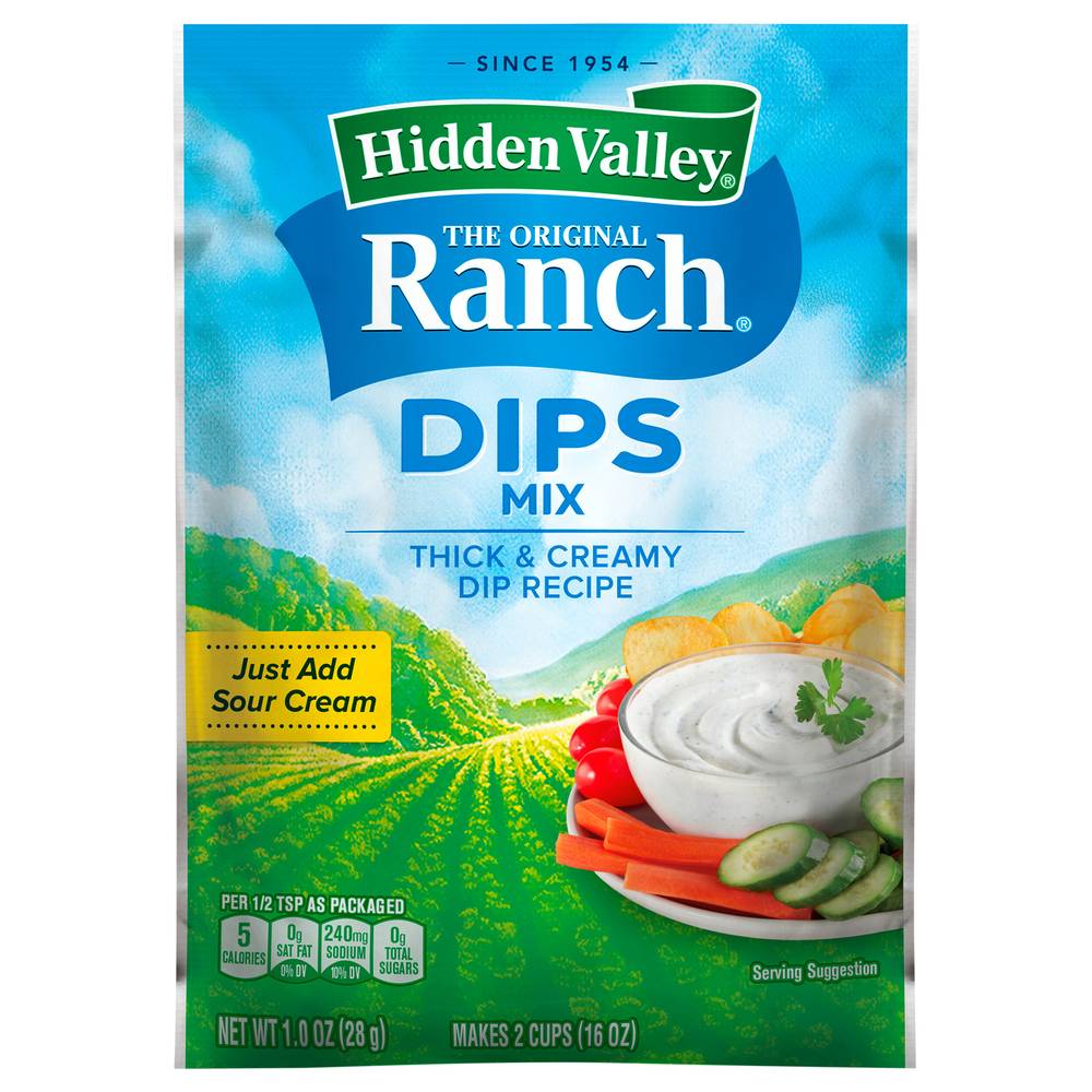 Hidden Valley The Original Ranch Thick & Creamy Dips Mix (1 oz)