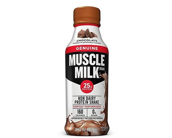 Chocolate Muscle Milk (25g of Protein, no sugar)