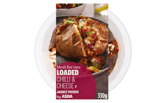 Asda Meal for One Loaded Chilli & Cheese Jacket Potato 330g