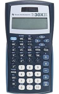 Texas Instruments TI-30XIIS 10-Digit Battery/Solar Powered Scientific Calculator, Blue