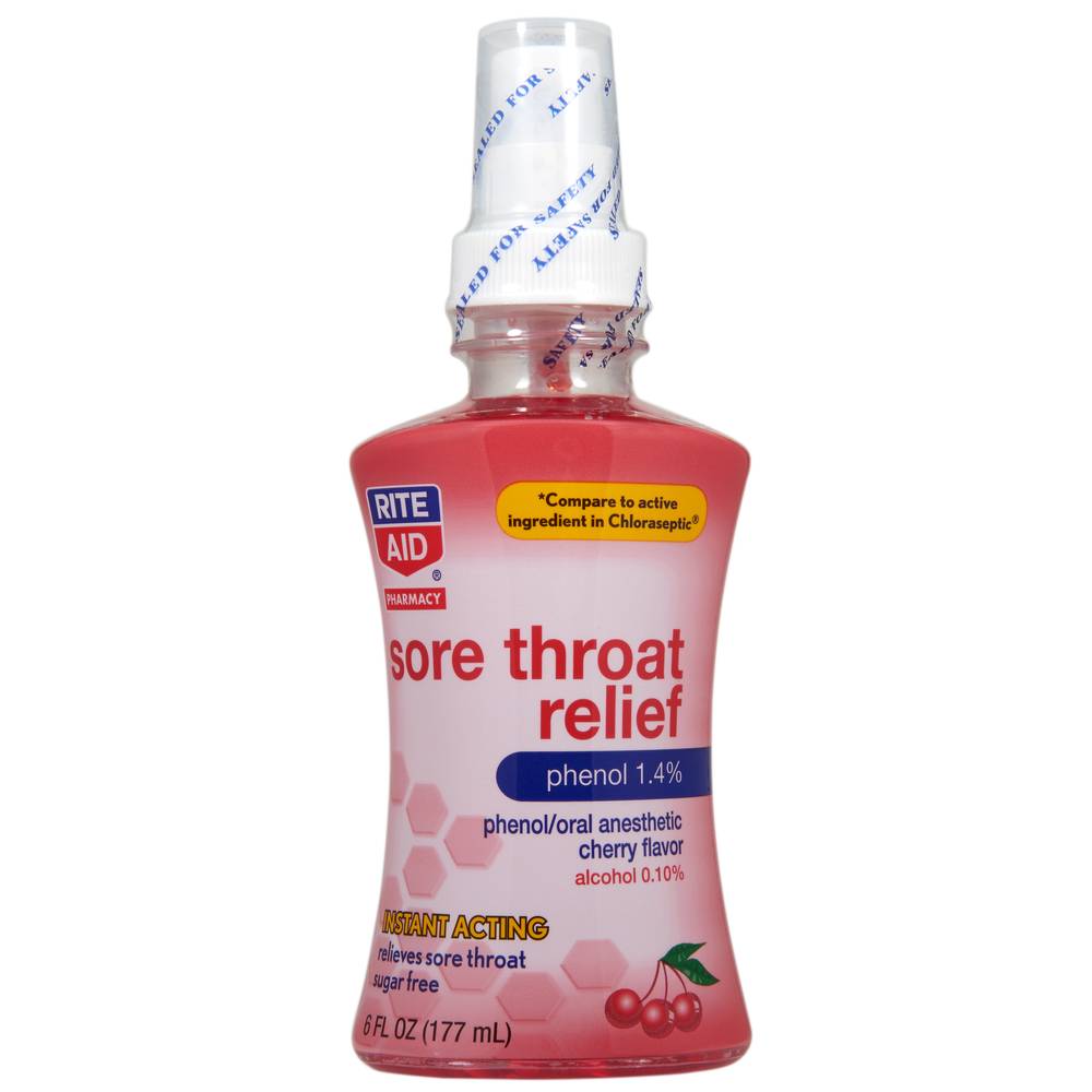 Rite Aid Sore Throat Relief Spray (cherry flavor)