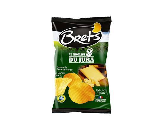 Chips ondulé Fromage du Jura BRET'S - Sachet de 125g