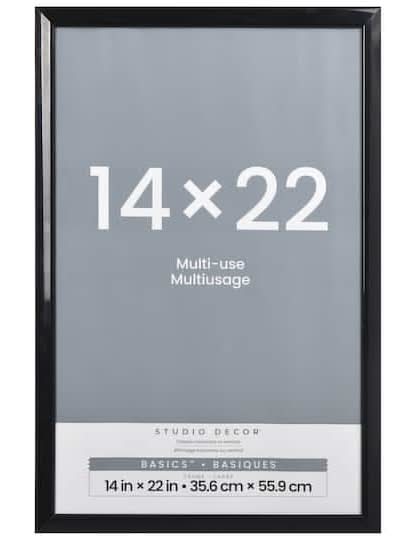Black Multi-Use Frame By Studio Decor