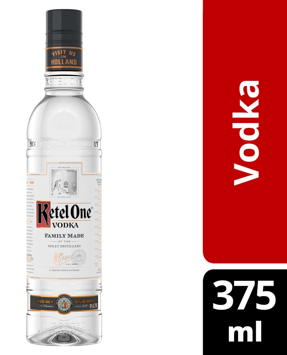 Ketel One Family Made Distilling Vodka (375 ml)
