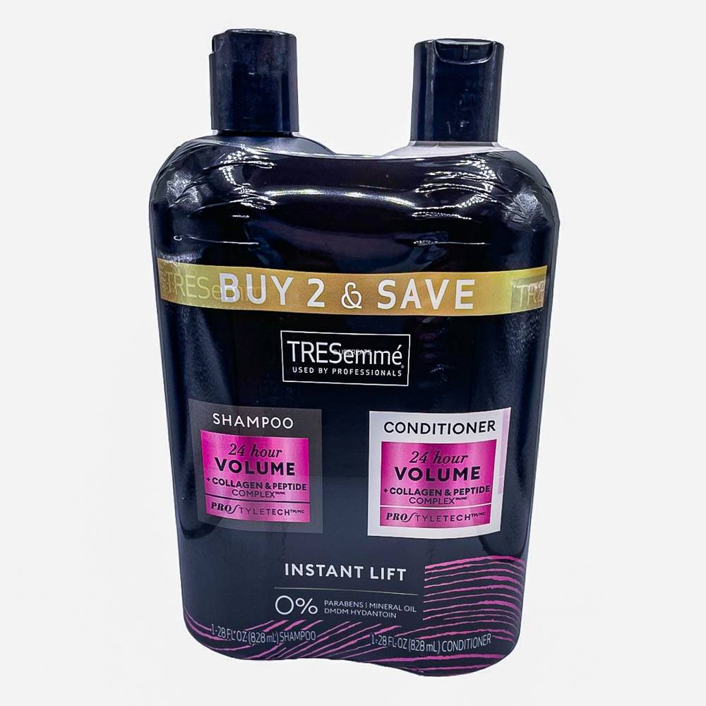 TRESemmé 24 Hours Volume Instant Life Shampoo & Conditioner (28 fl oz, 2 ct)
