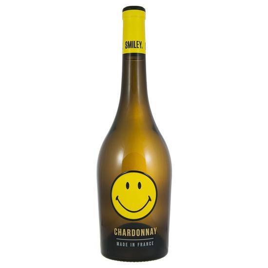 Smiley - Vin blanc chardonnay (750 ml)